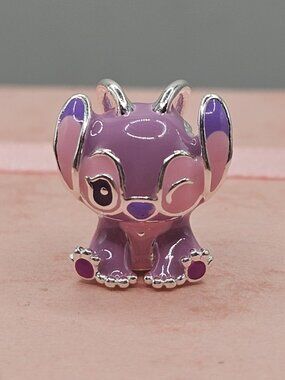 Sterling Silver 925 Disney Full-Body Angel from Stitch Charm